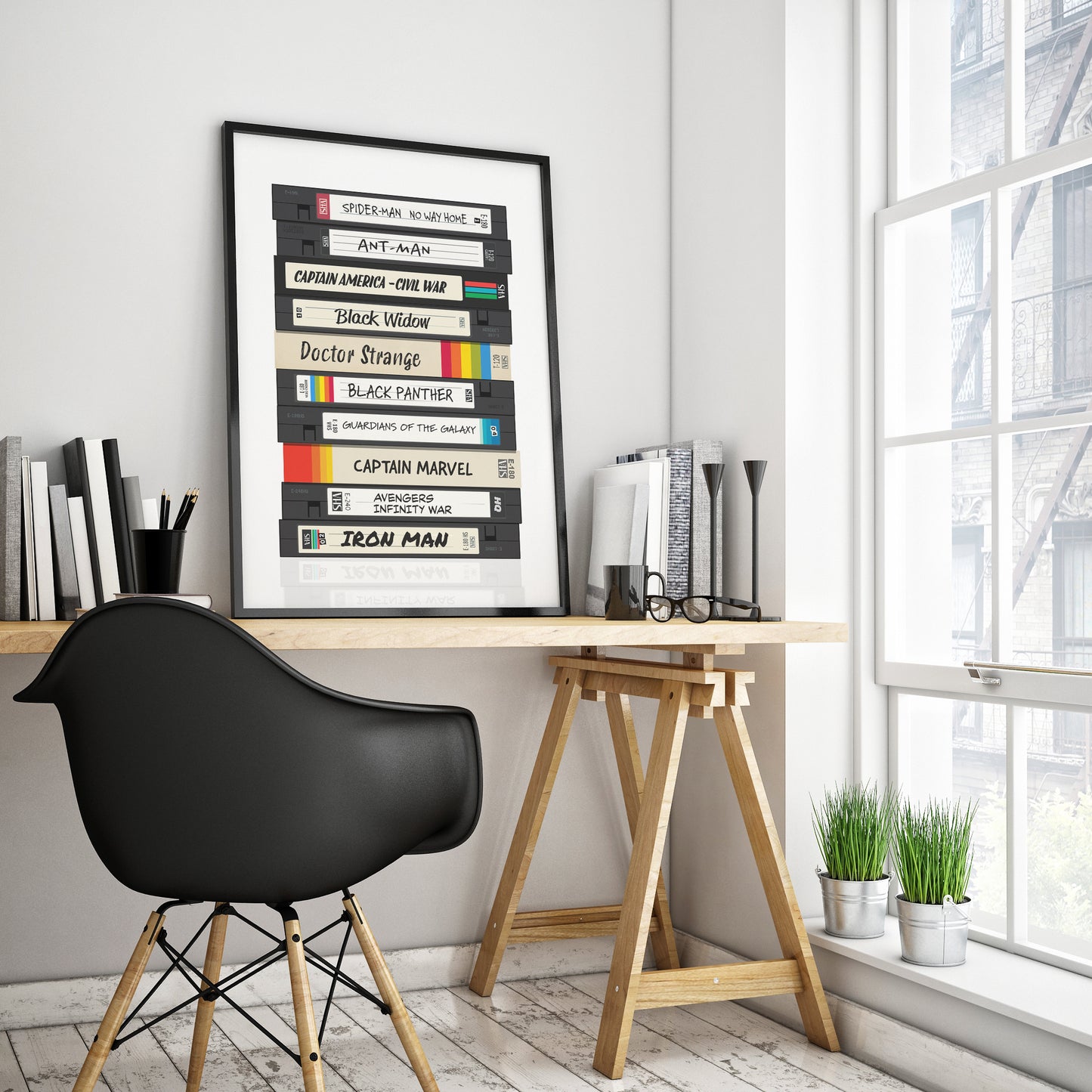 Personalised VHS Cassette Tape Print