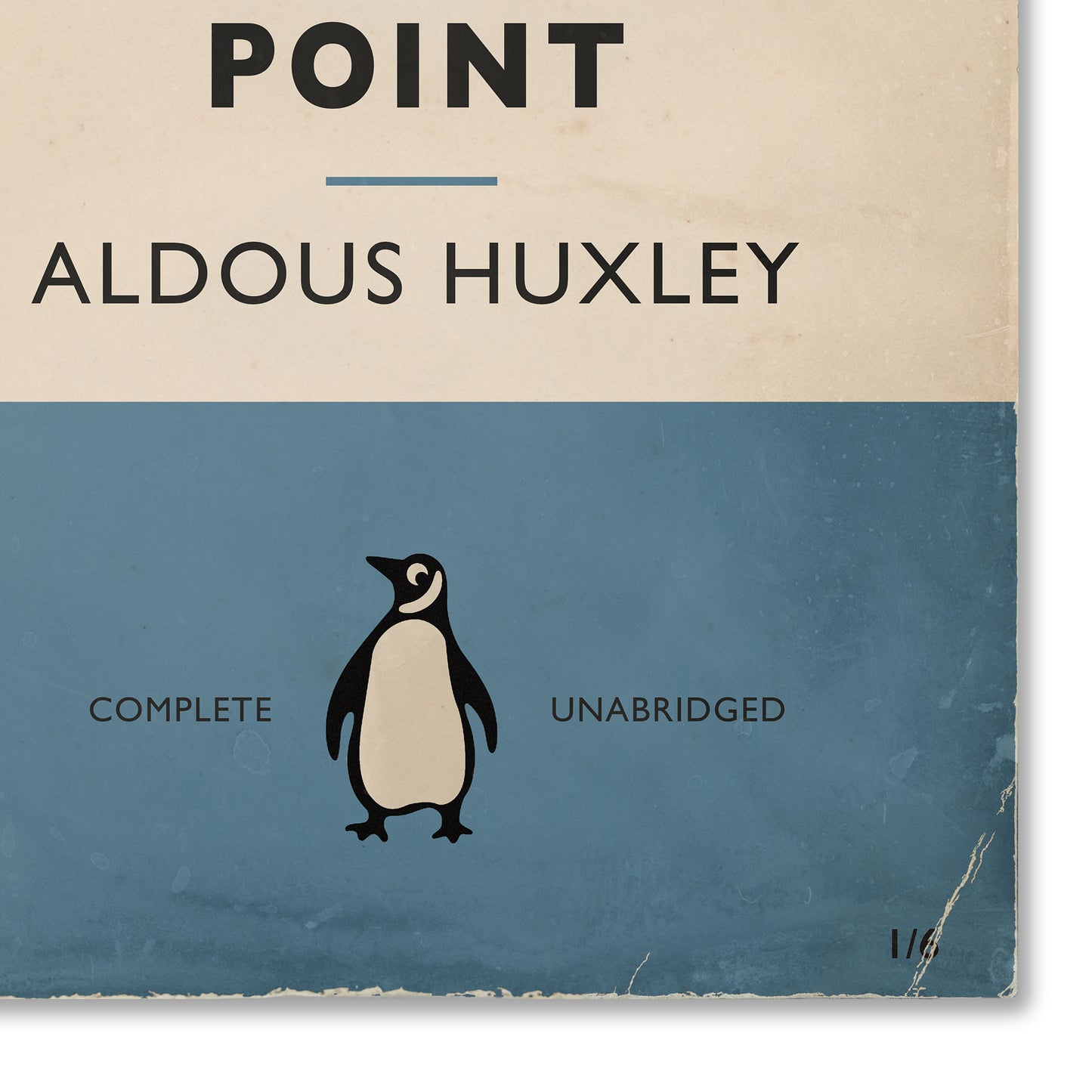 Personalised Penguin Book Cover Print