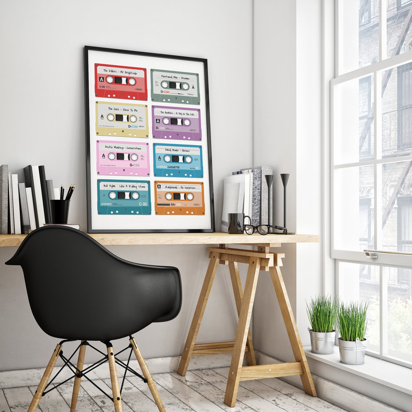 Personalised Cassette Tape Print
