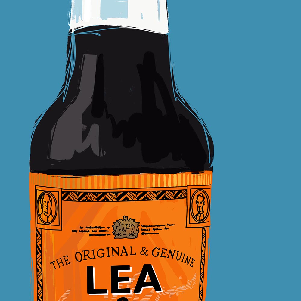 Worcestershire Sauce - Kitchen Art Print