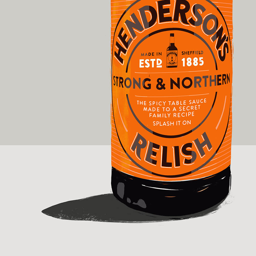 Henderson's Relish - Kitchen Art Print