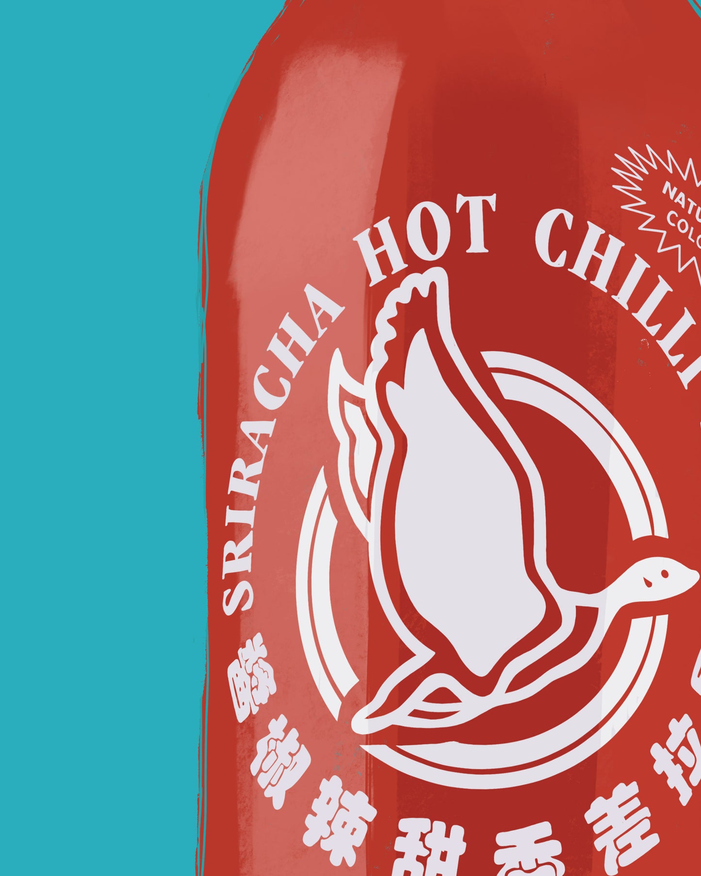 Chilli Sauce - Kitchen Art Print