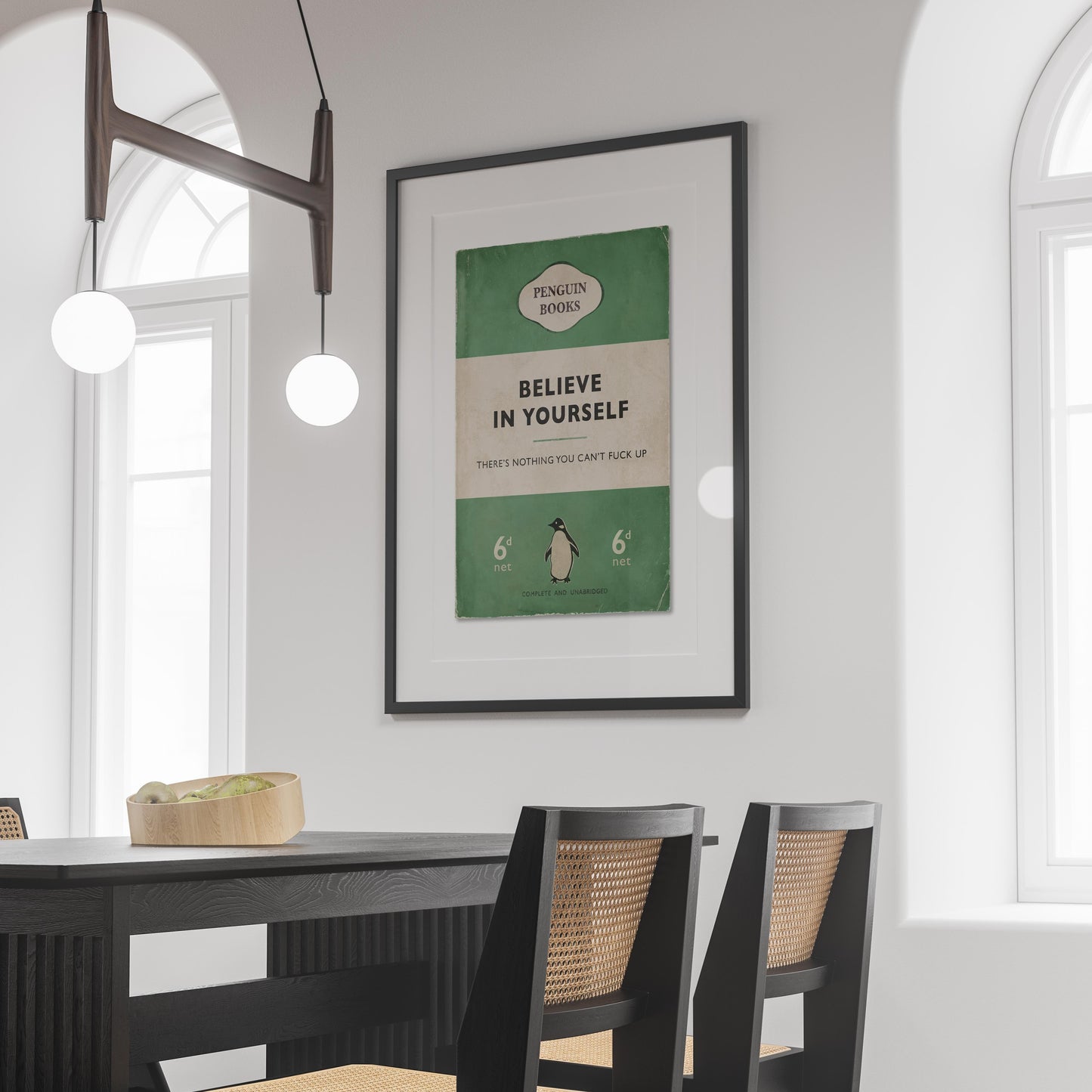 Believe In Yourself - There's Nothing You Can't Fuck Up - Penguin Book Print