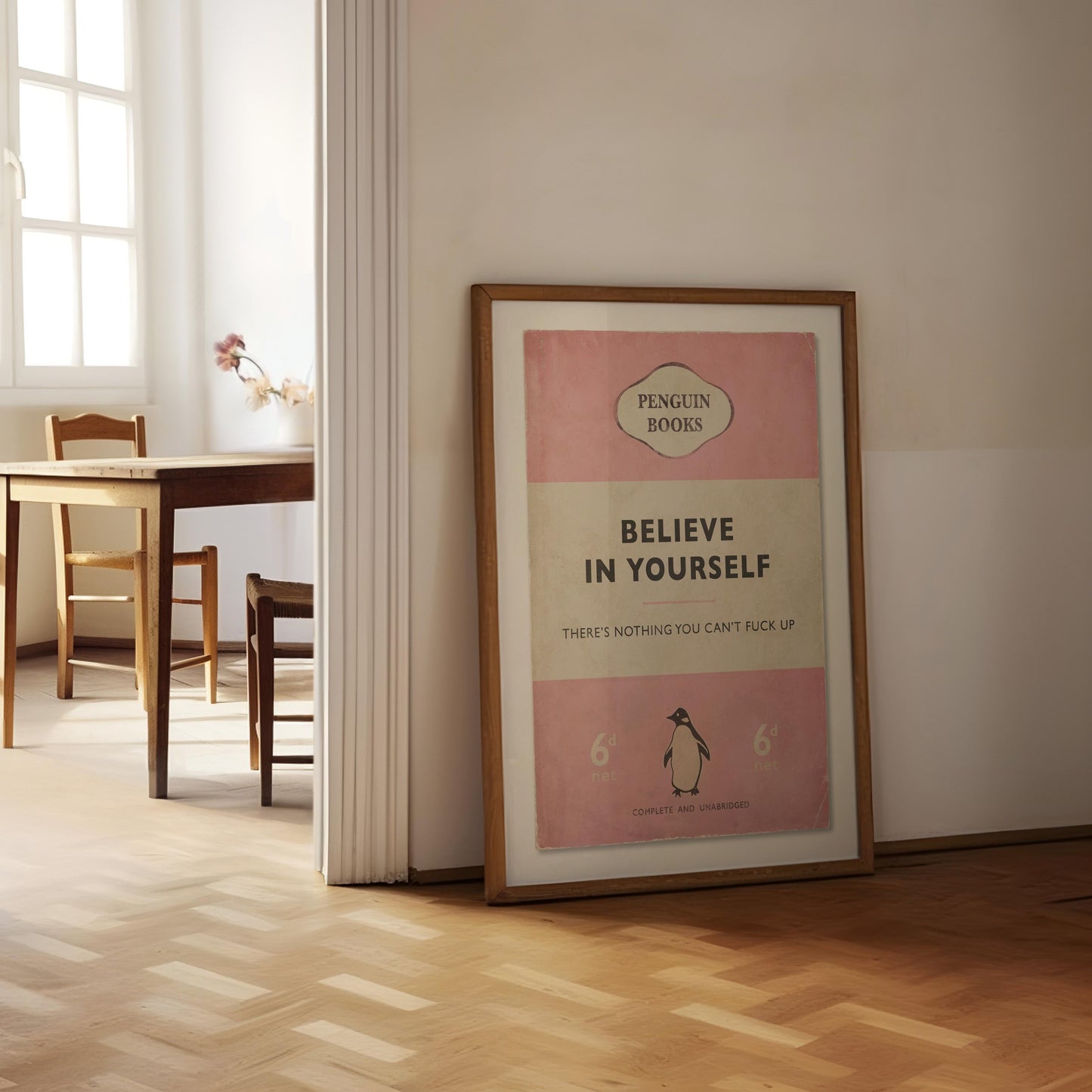 Believe In Yourself - There's Nothing You Can't Fuck Up - Penguin Book Print