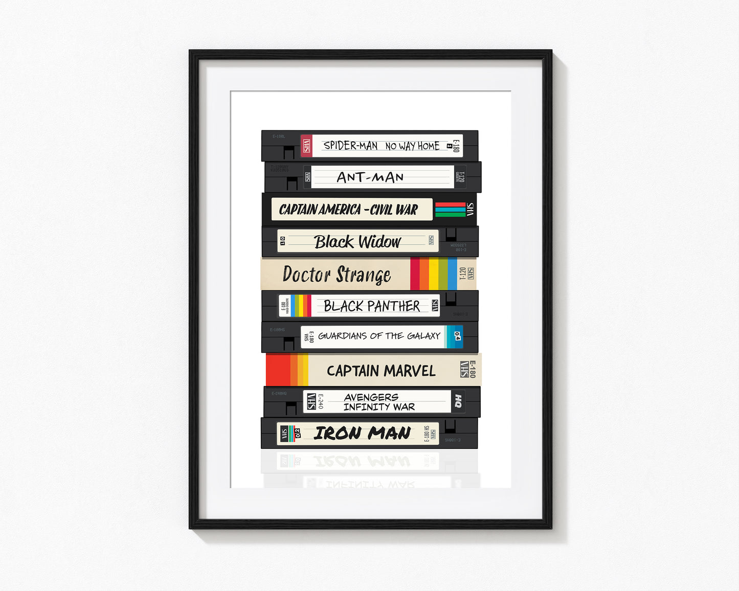 Personalised VHS Cassette Tape Print