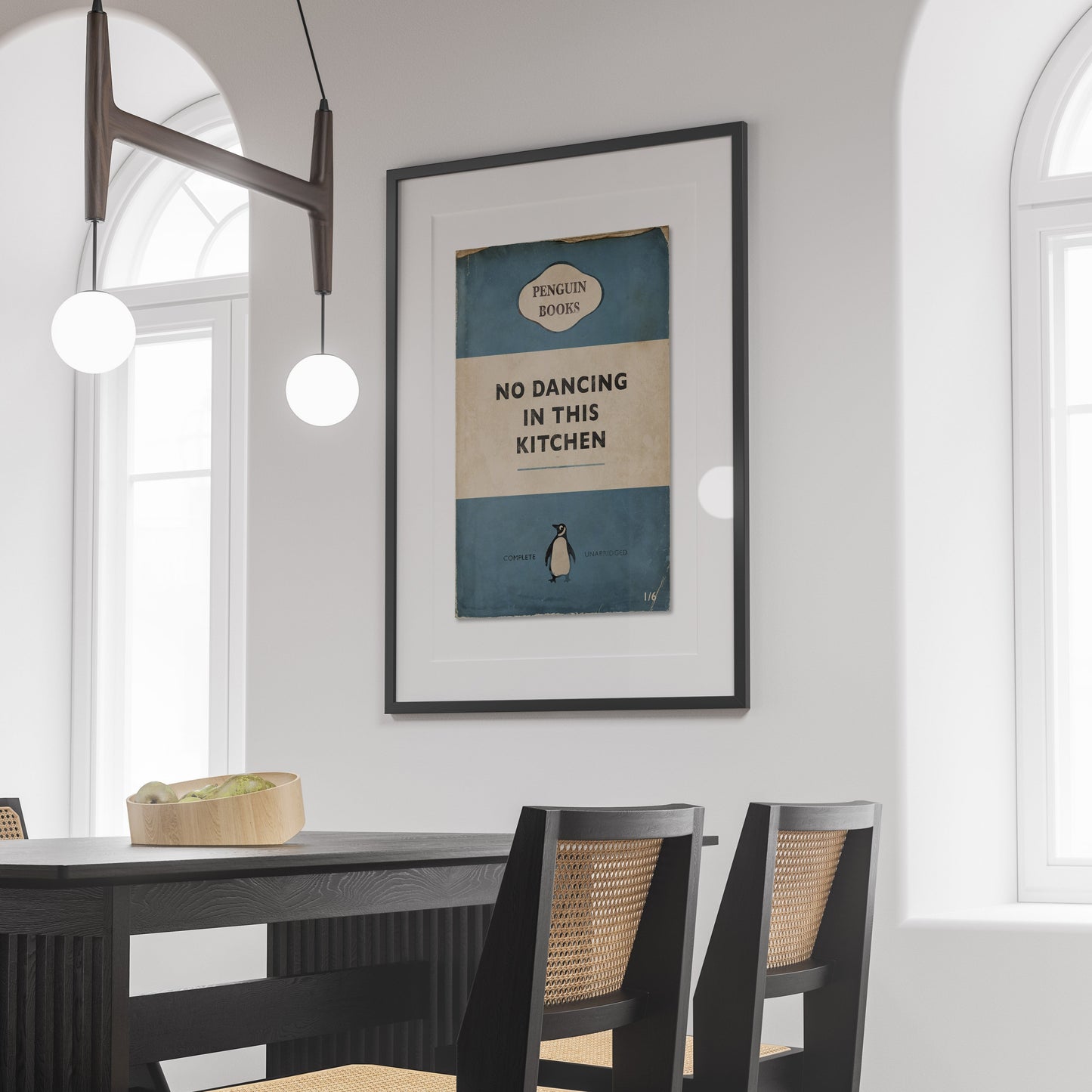 No Dancing In This Kitchen - Penguin Book Cover Print