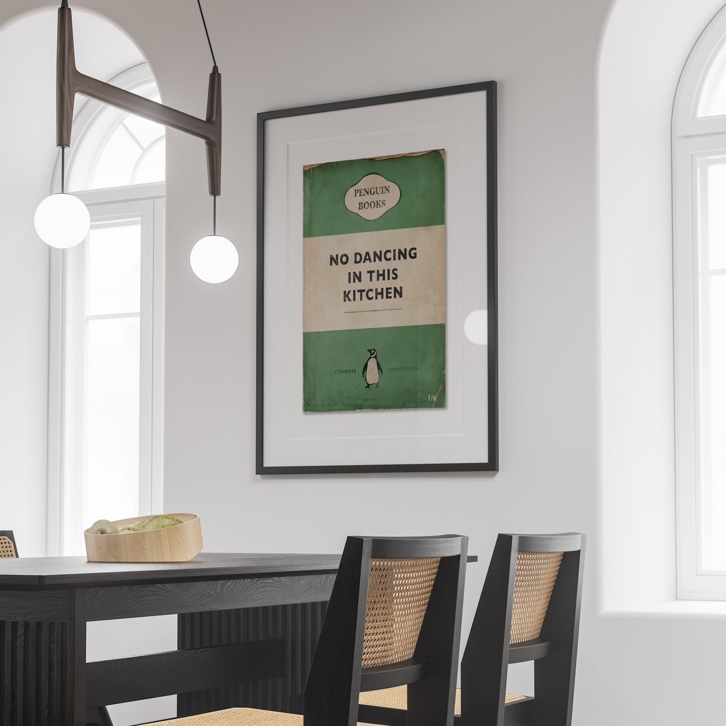 No Dancing In This Kitchen - Penguin Book Cover Print