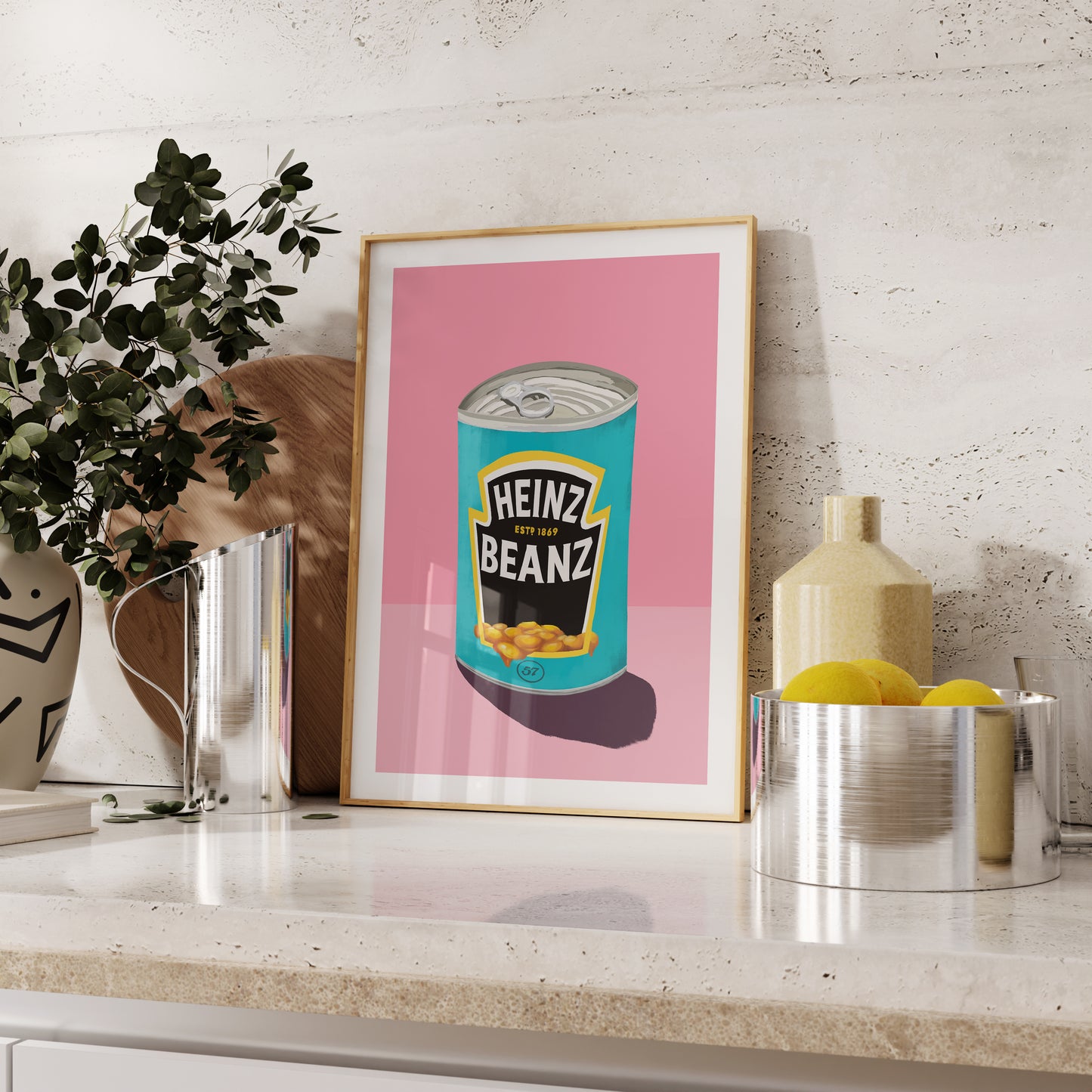 Baked Beans - Kitchen Art Print
