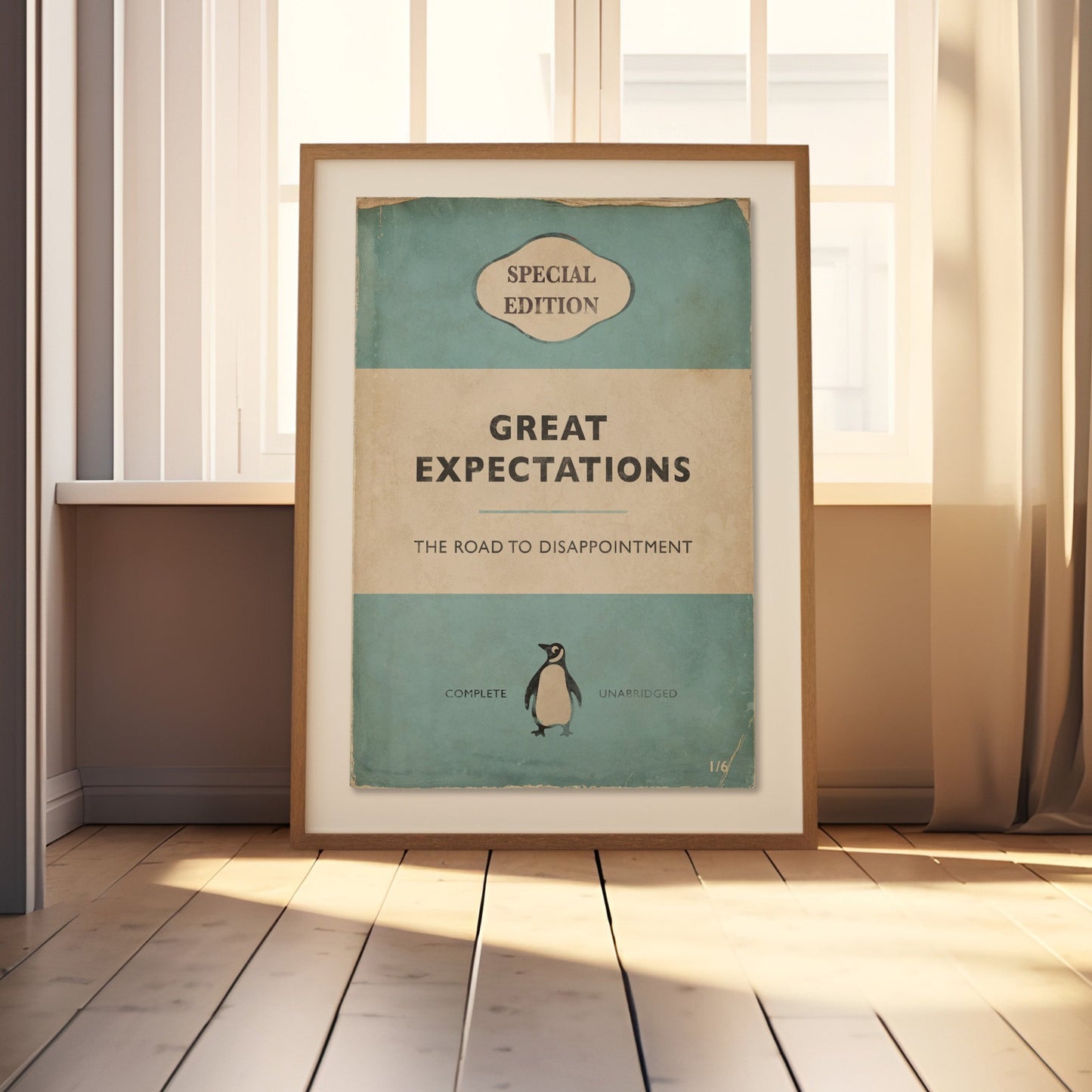Great Expectations - The Road To Disappointment - Penguin Book Cover Print