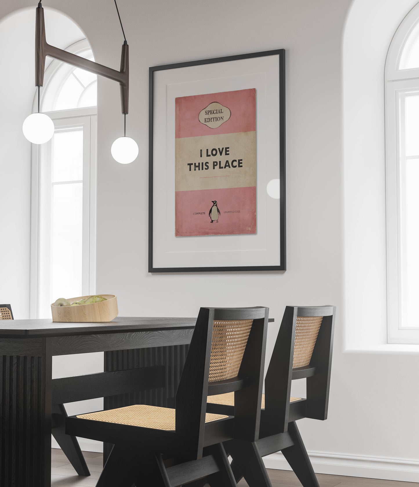I Love This Place - Penguin Book Cover Print
