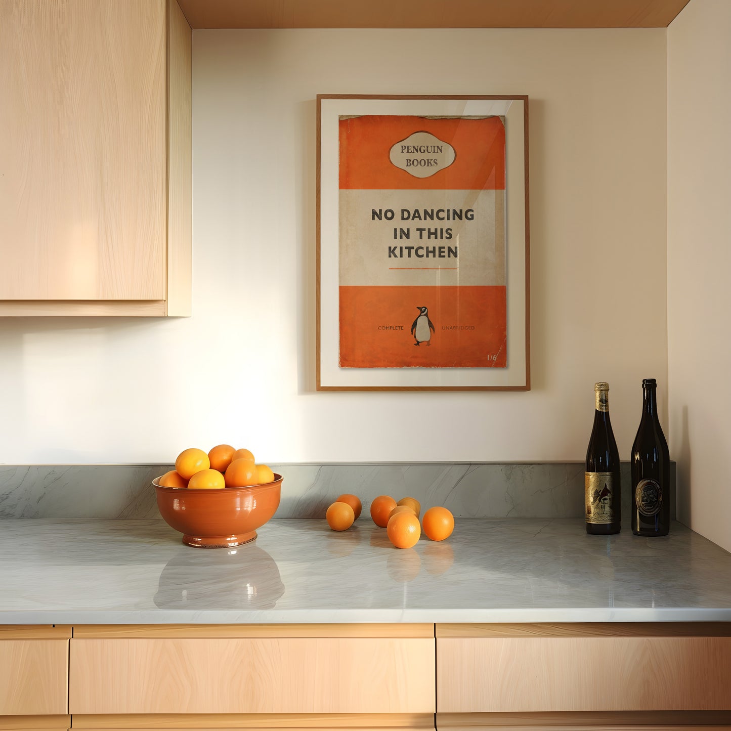 No Dancing In This Kitchen - Penguin Book Cover Print