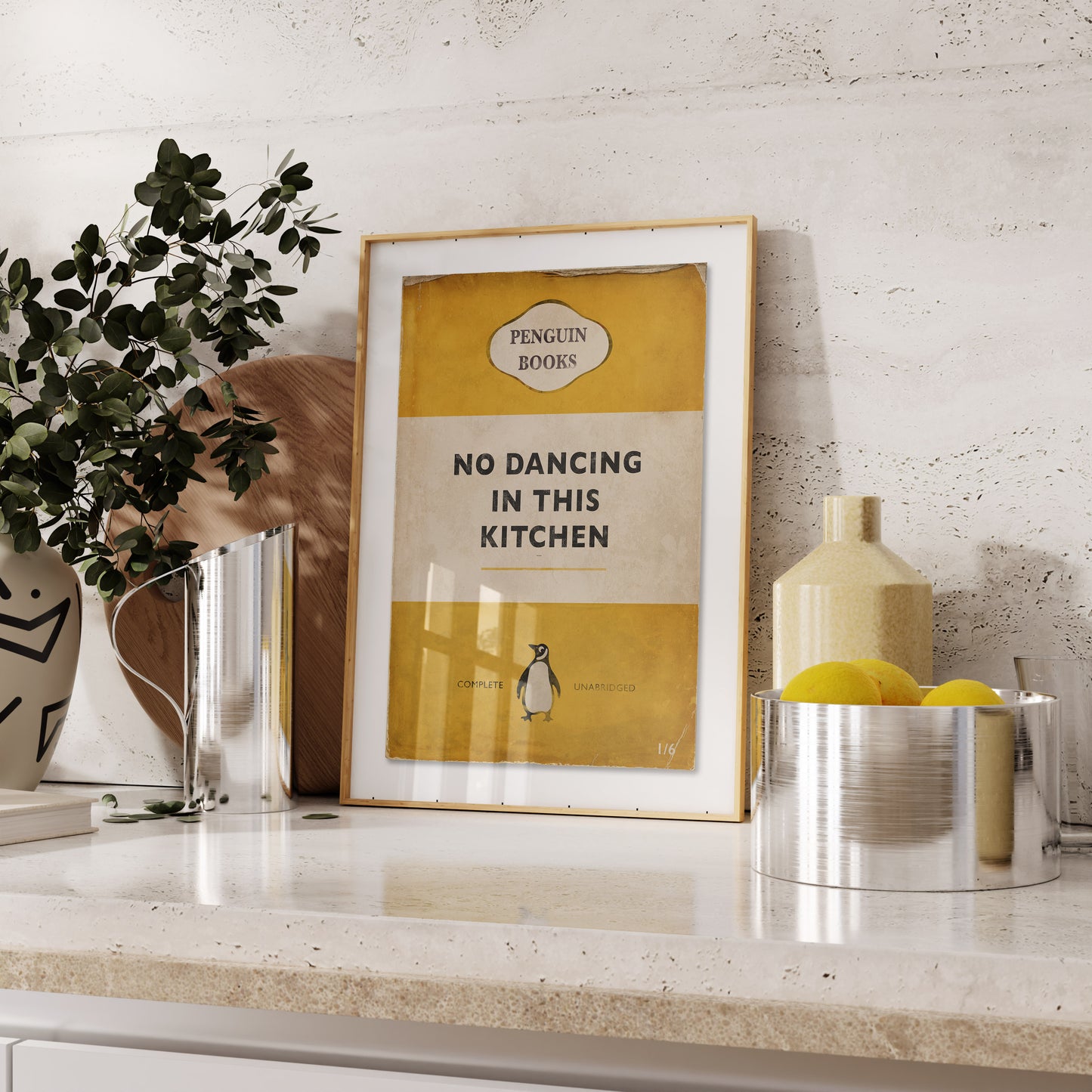 No Dancing In This Kitchen - Penguin Book Cover Print