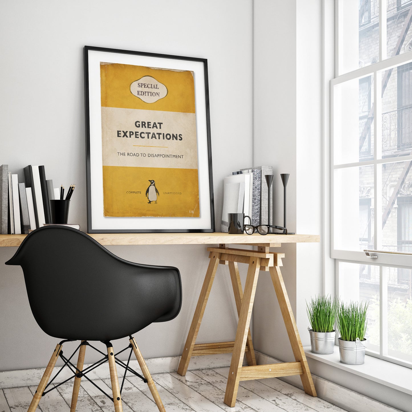 Great Expectations - The Road To Disappointment - Penguin Book Cover Print