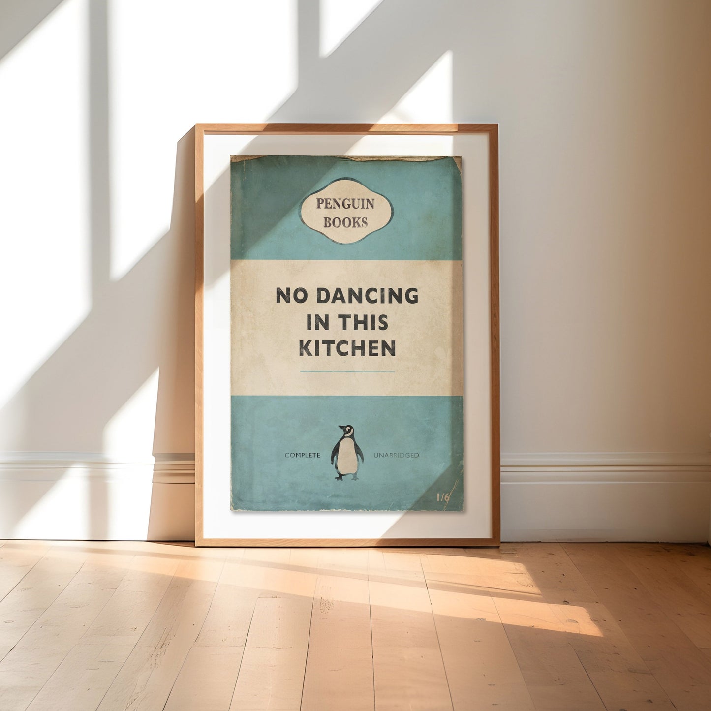 No Dancing In This Kitchen - Penguin Book Cover Print