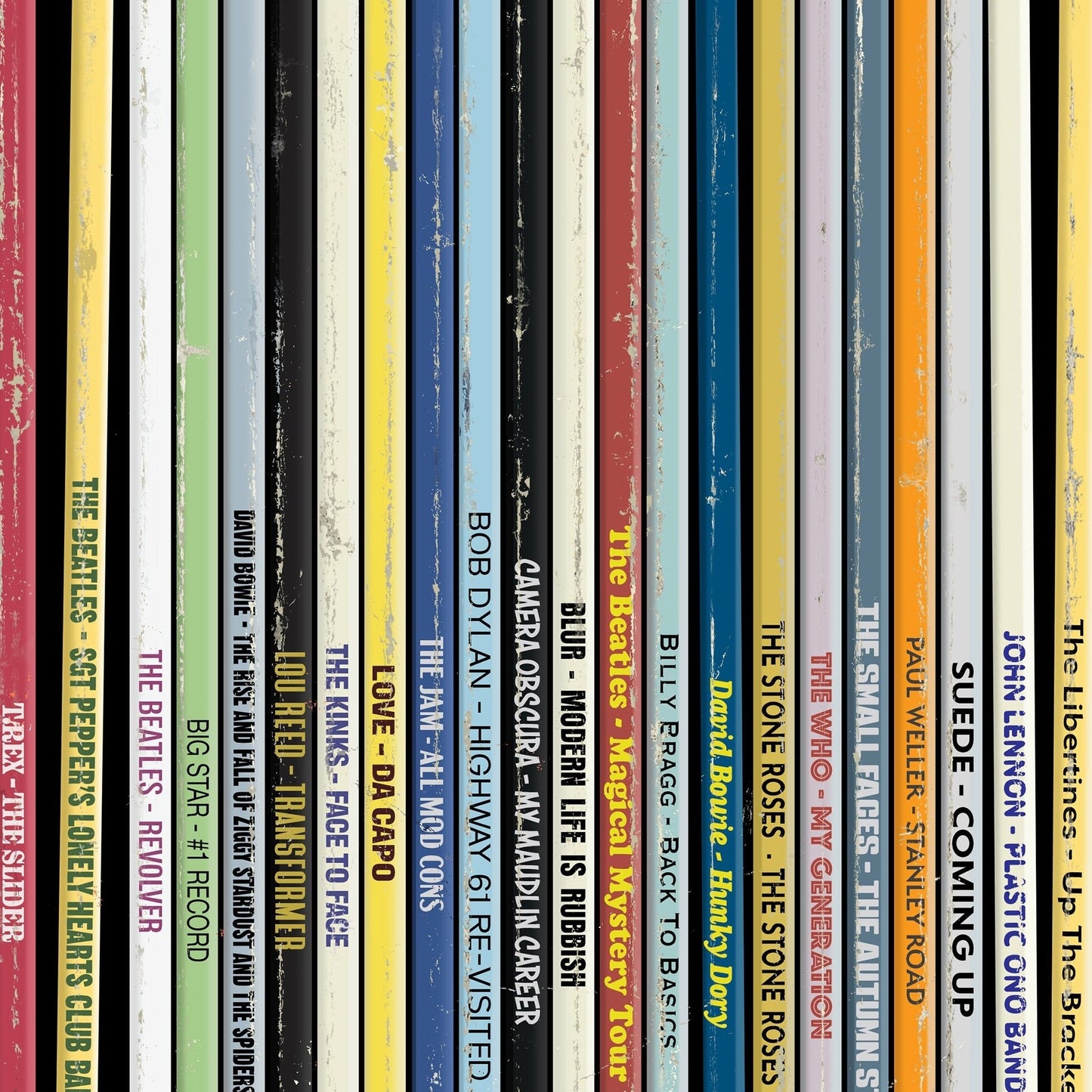 Personalised 30 Vinyl Record Print