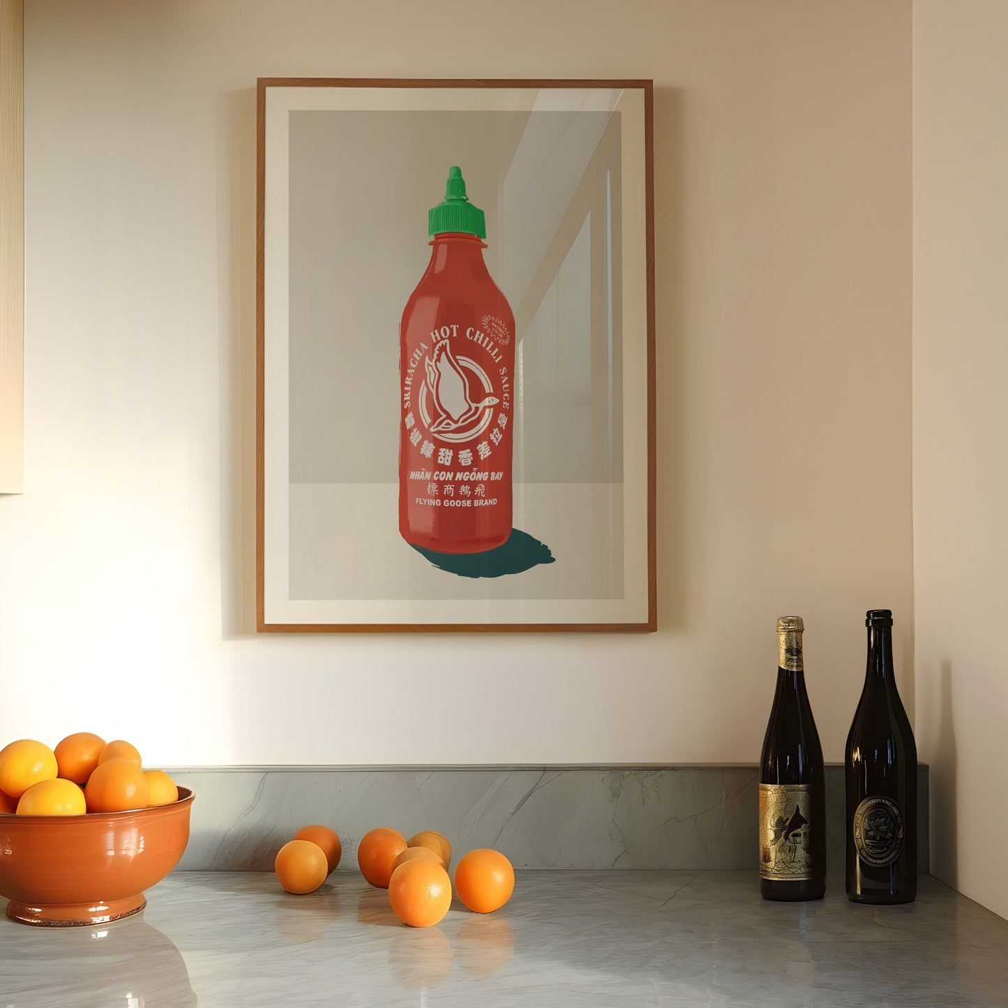 Chilli Sauce - Kitchen Art Print