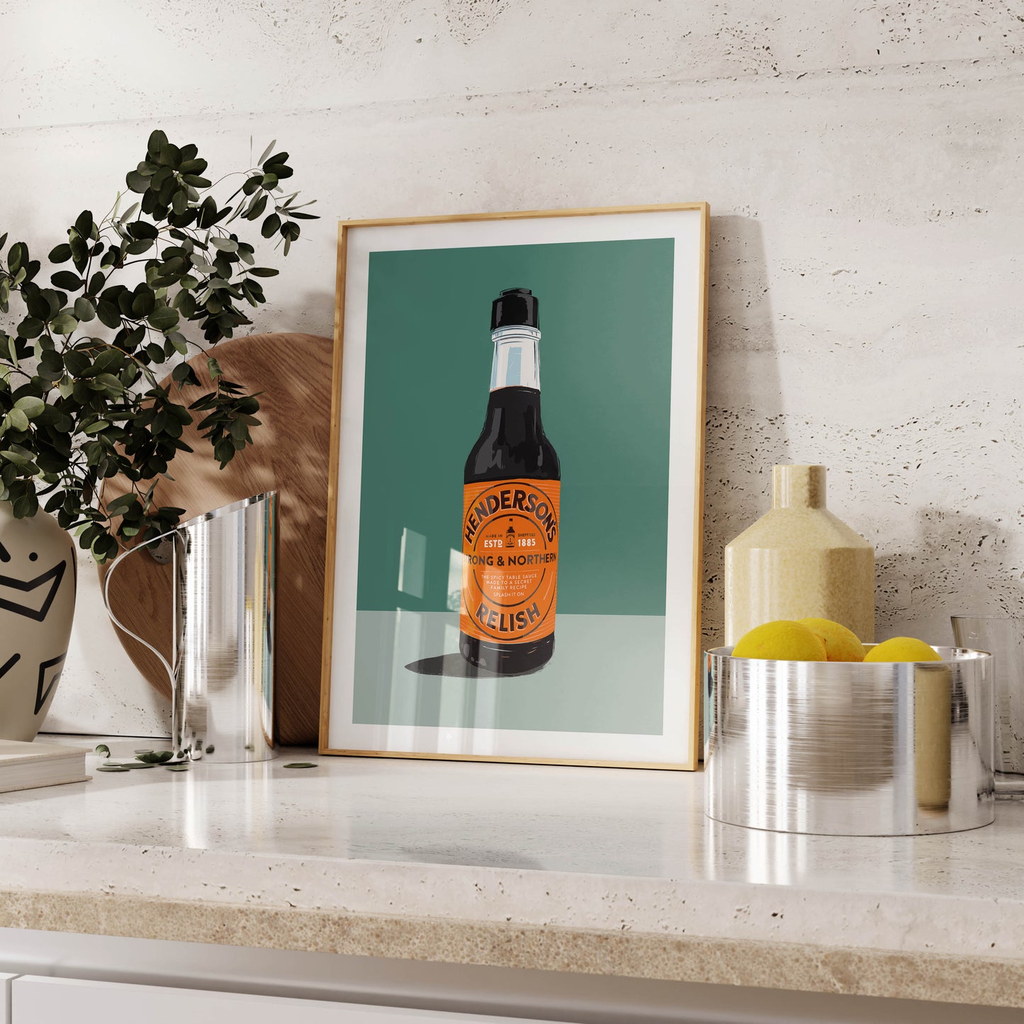 Henderson's Relish - Kitchen Art Print