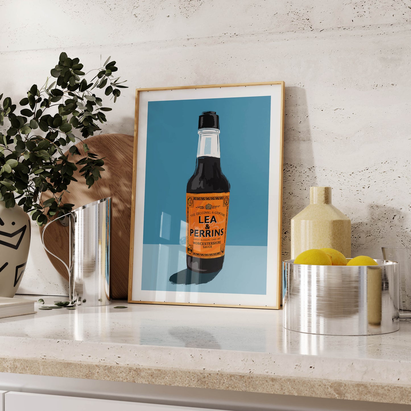 Worcestershire Sauce - Kitchen Art Print