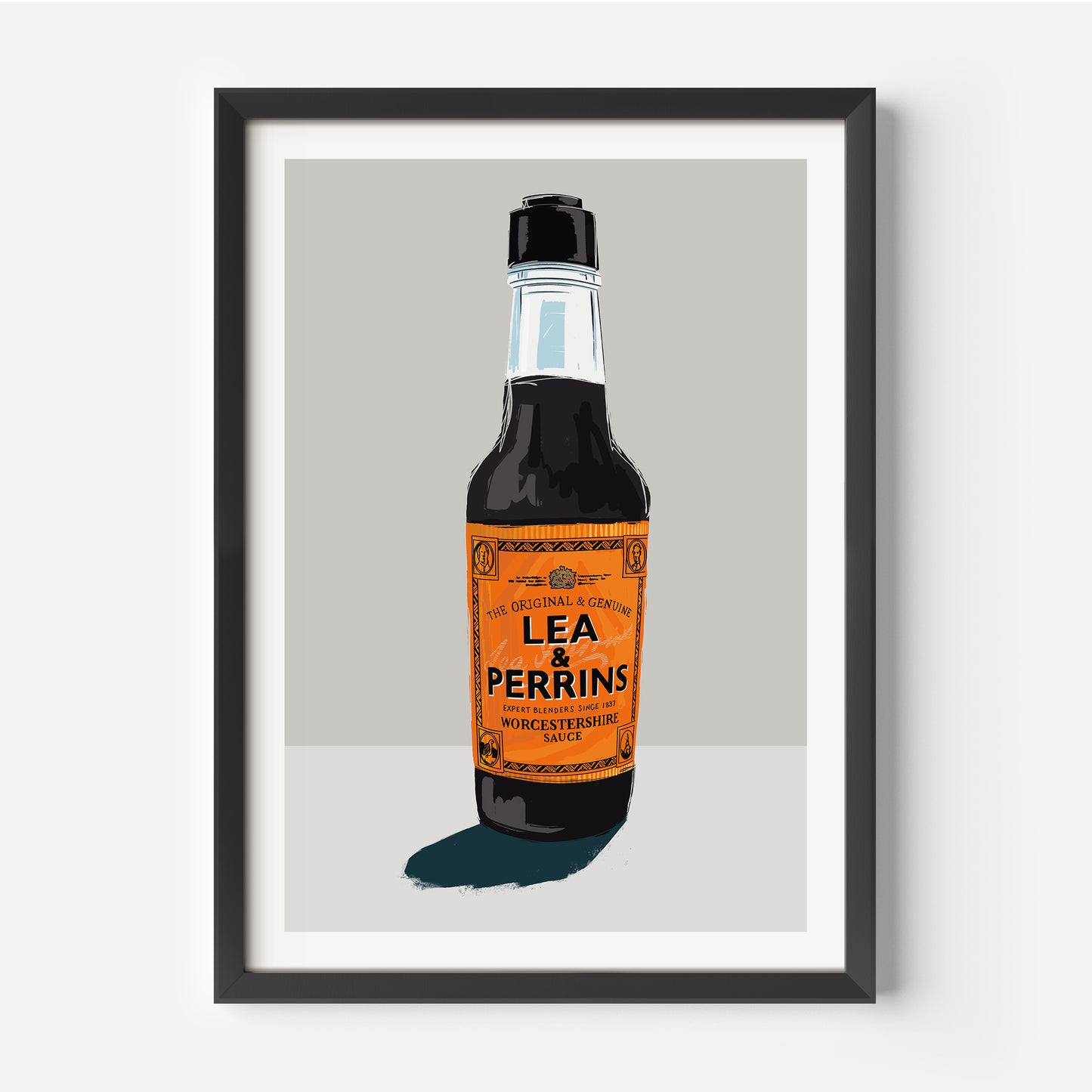 Worcestershire Sauce - Kitchen Art Print