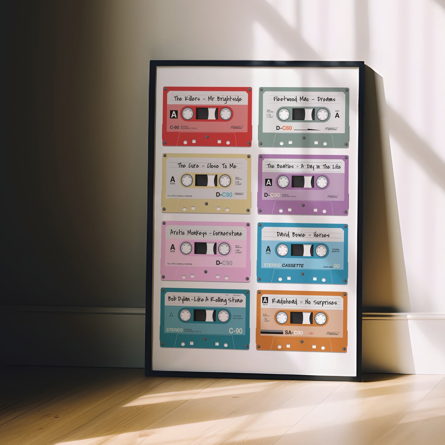 Personalised Cassette Tape Print