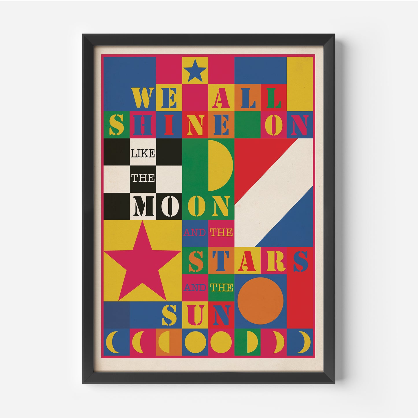 We All Shine On - Pop Art Print