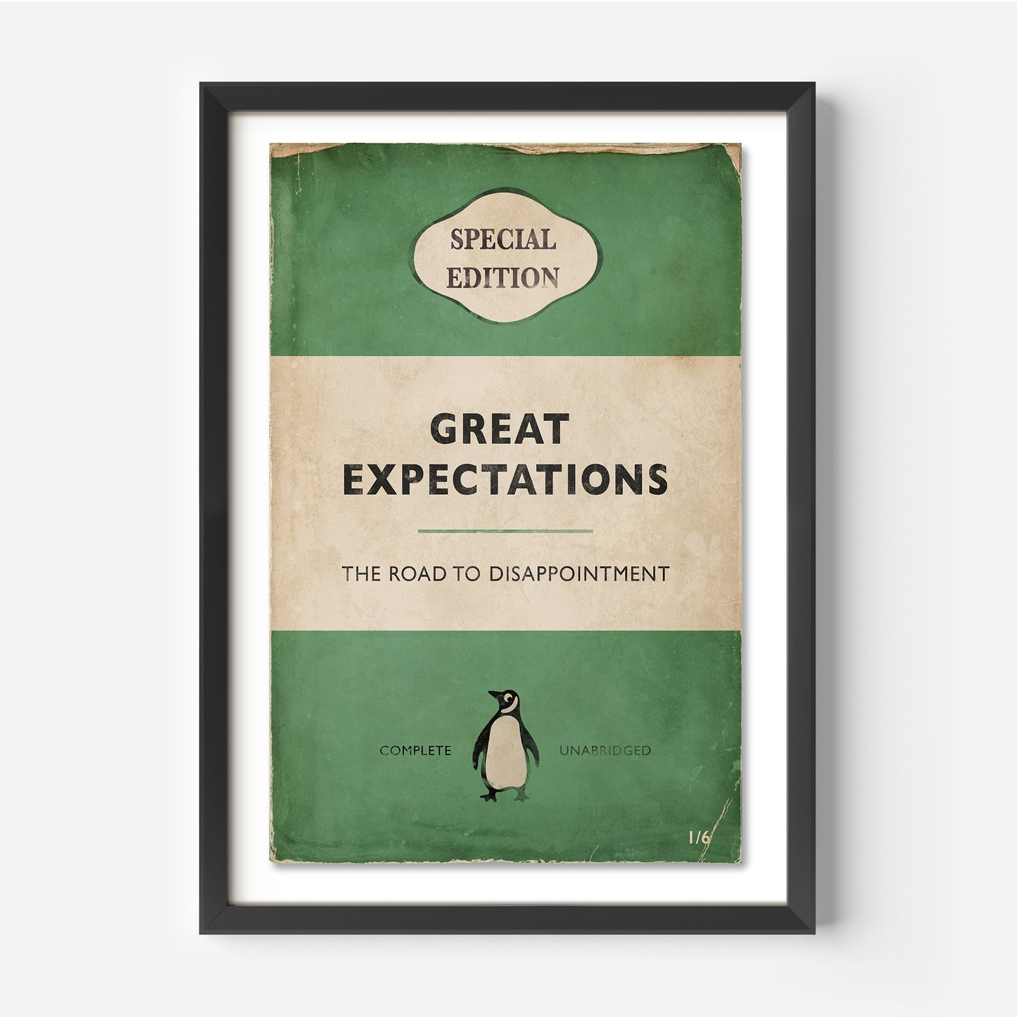 Great Expectations - The Road To Disappointment - Penguin Book Cover Print