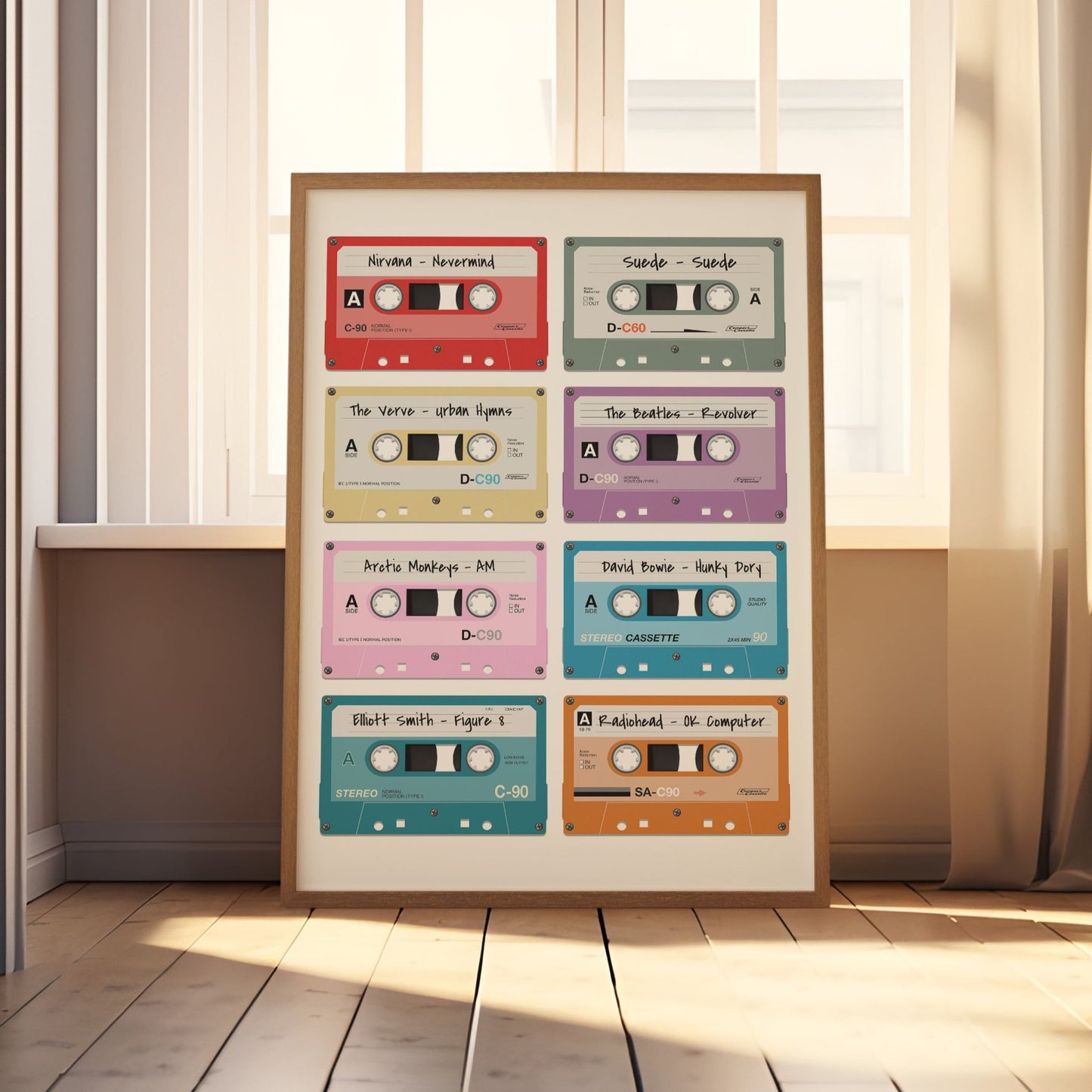 Personalised Cassette Tape Print