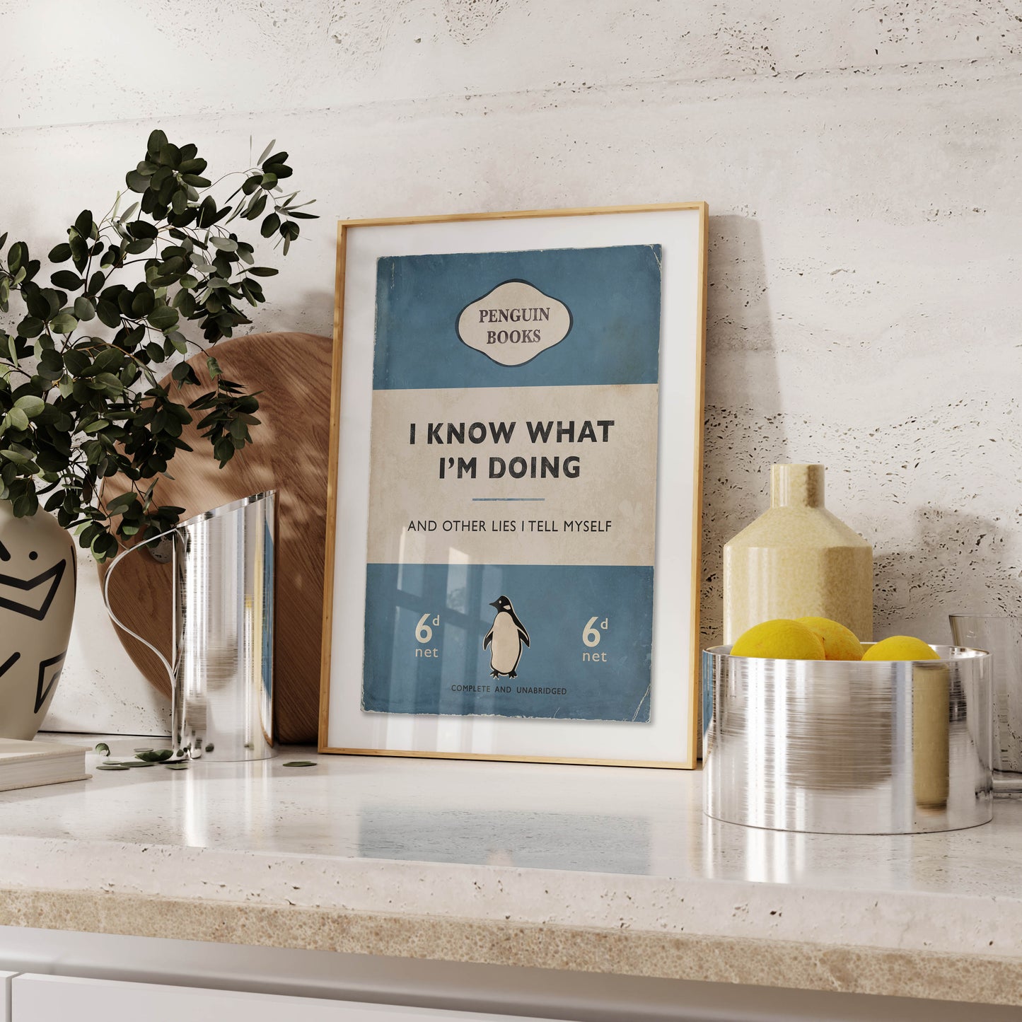 I Know What I'm Doing - And Other Lies I Tell Myself - Penguin Book Cover Print