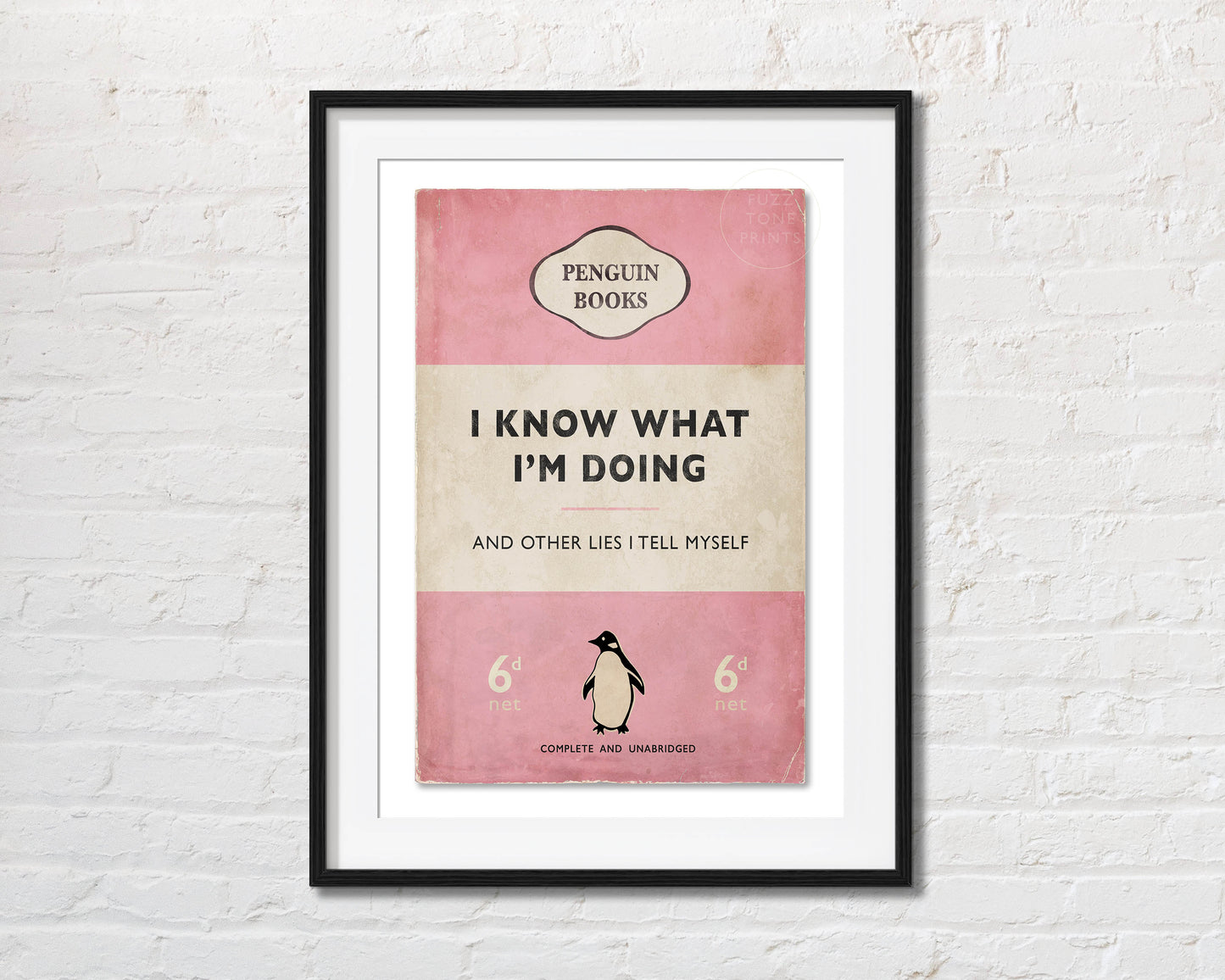 I Know What I'm Doing - And Other Lies I Tell Myself - Penguin Book Cover Print