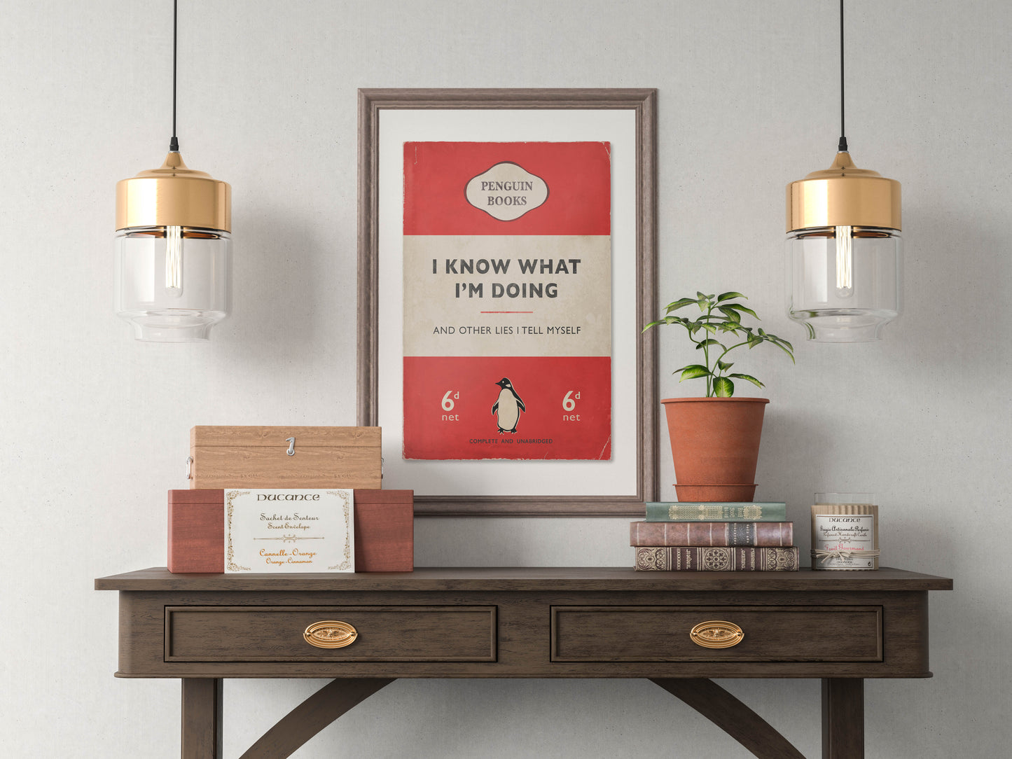 I Know What I'm Doing - And Other Lies I Tell Myself - Penguin Book Cover Print